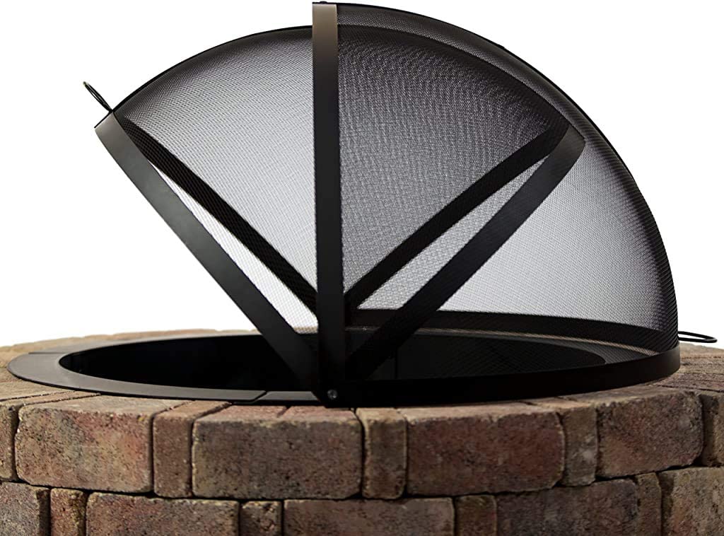 8 Best Fire Pit Spark Screens Feb, Fire Pit Screen Cover 48 Inch Round