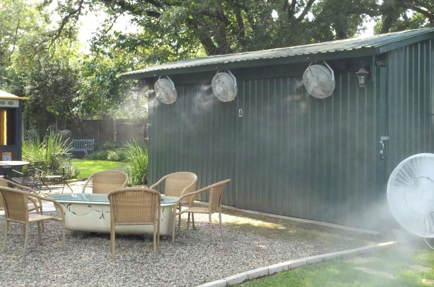 7 Great Outdoor Misting Fans to Keep Cool in Hottest Weather